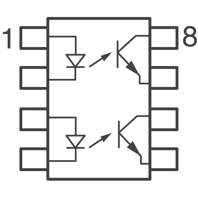 ILD621GB Vishay Semiconductor Opto Division  Optoaisladores - Salida fotovoltaica de transistores